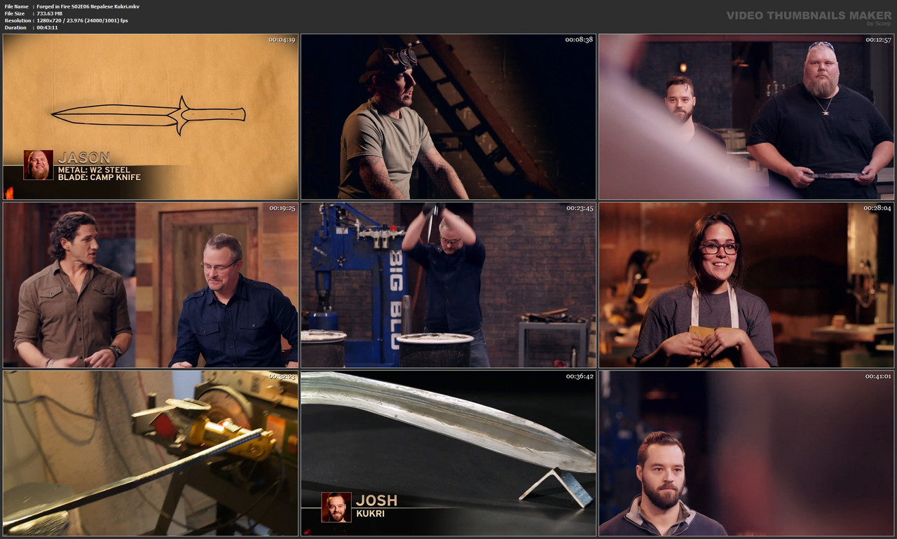 Forged in Fire S02E06 Nepalese Kukri.mkv