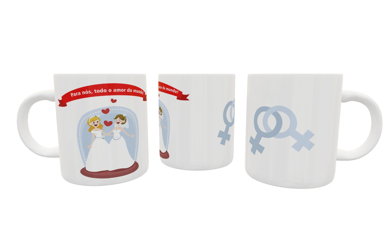 Caneca Personalizada Casamento Modelo 12