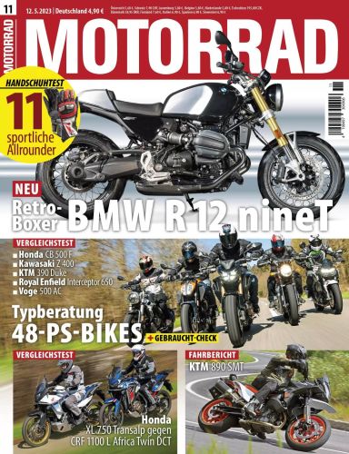 Cover: Motorrad Magazin No 11 vom 12  Mai 2023