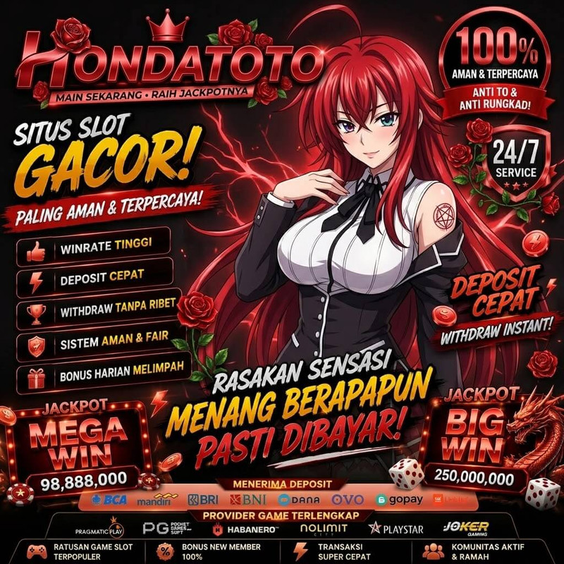 HONDATOTO | Layanan Slot Gacor & Toto Togel Konservatif Terbaik Malam Ini