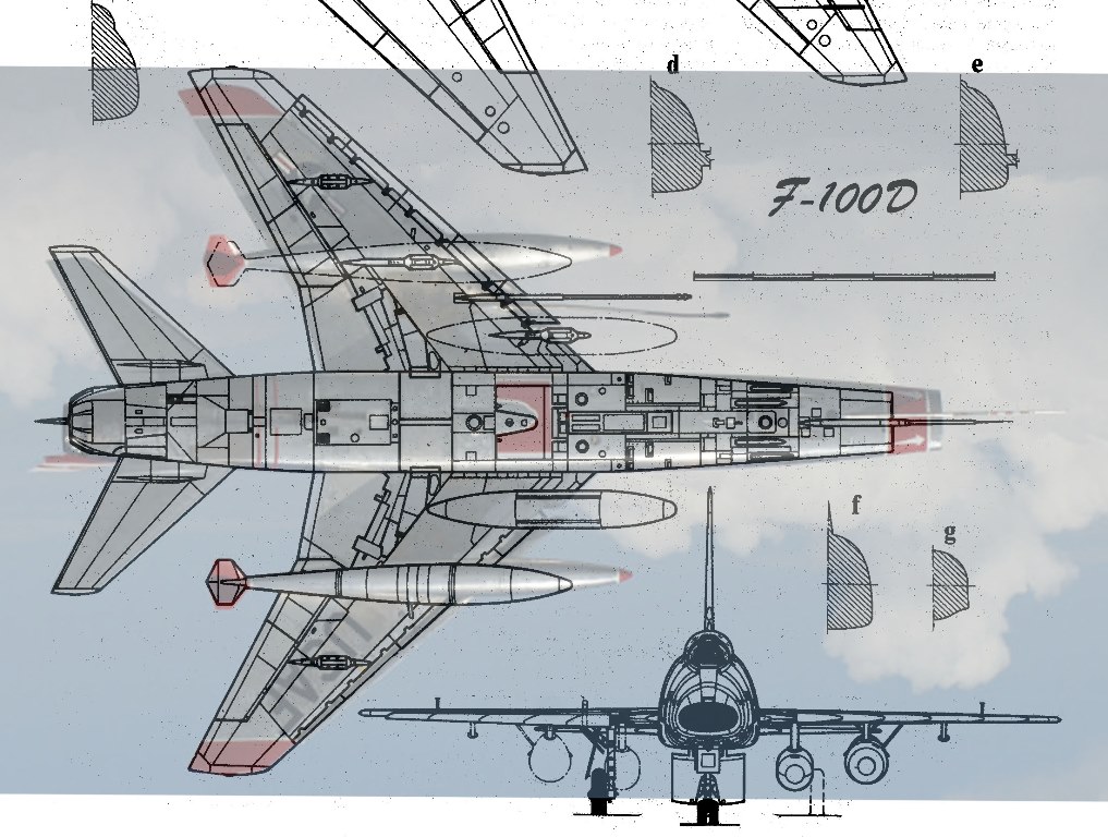 F-100D мк 8
