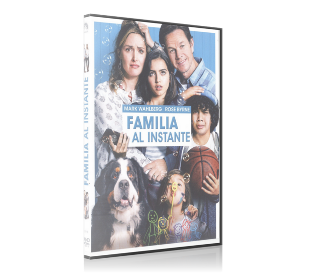 Portada - Familia al Instante [2018] [DVD9Full] [PAL] [Cast/Ing/Tur/Ale] [Sub:Varios] [Comedia]