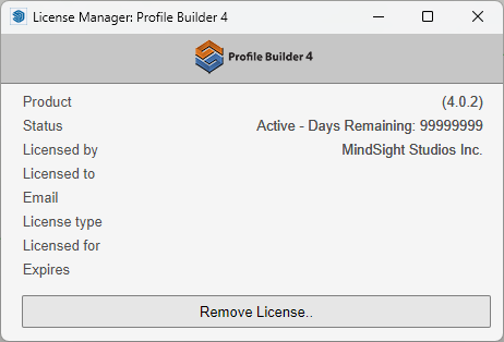 MindSight Studios Profile Builder 4.0.2 x64 full
