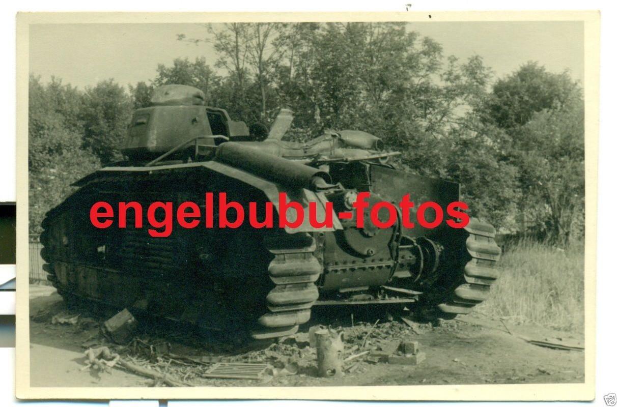 PANZER - Französischer Panzer CHAR 1bis