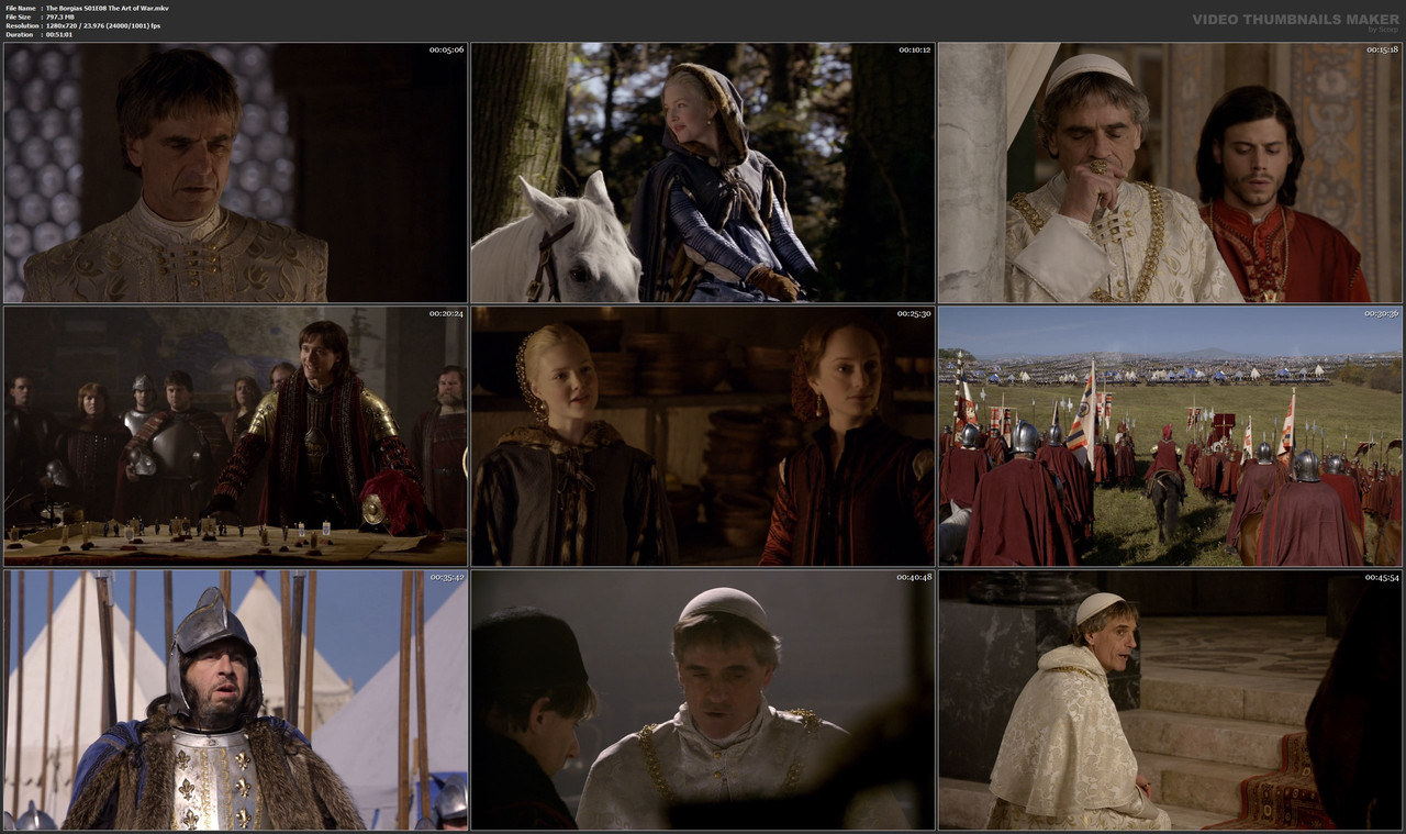 The Borgias S01E08 The Art of War.mkv