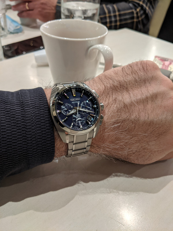 Seiko Astron SSH065 so blue r Seiko