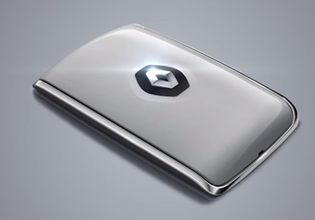 Tarjeta manos libres blanca