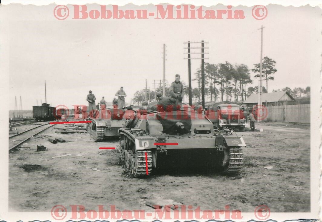 Russland Sturmgeschütz-Abteilung 202 STUG III mit Wappen Emblem 