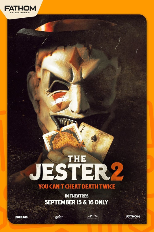 The Jester 2 2025 English Hindi Dual Audio Horror movie poster