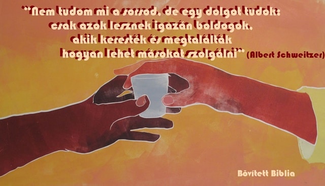 Jóakarattal szolgáljatok