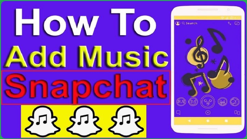 how to add music to Snapchat