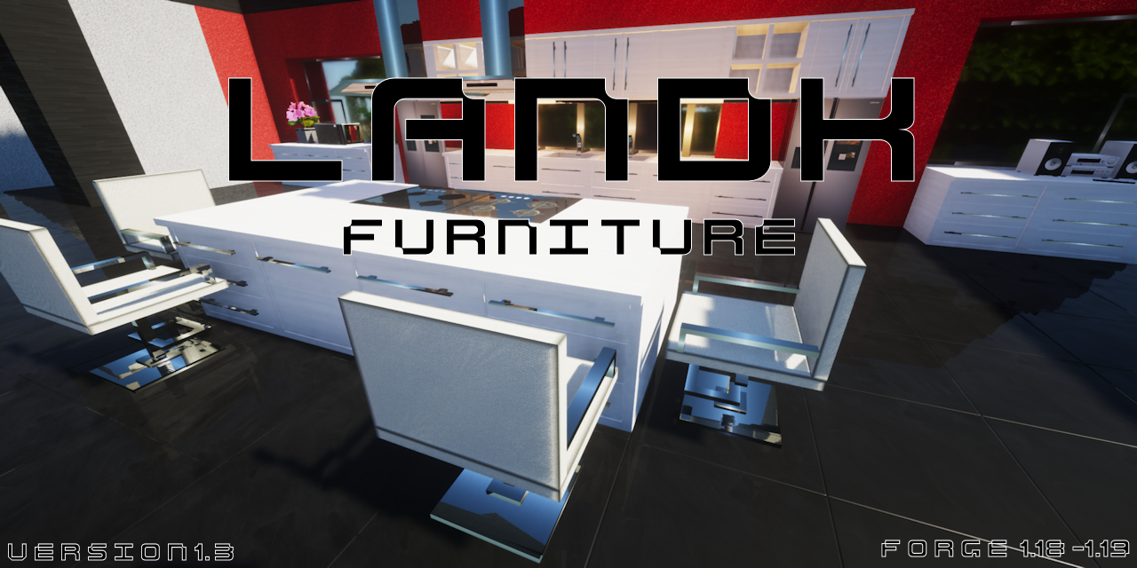 Landk furniture minecraft mod