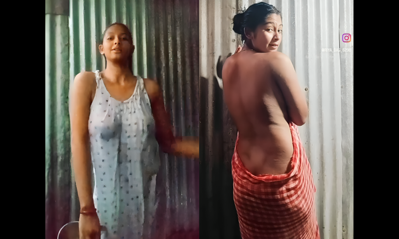 Beautiful Desi Wife Youtub Vloger Riya Showing Hot Boobs Striping Ass Reveal 6Videos+Shot 2 SHOT-7.png