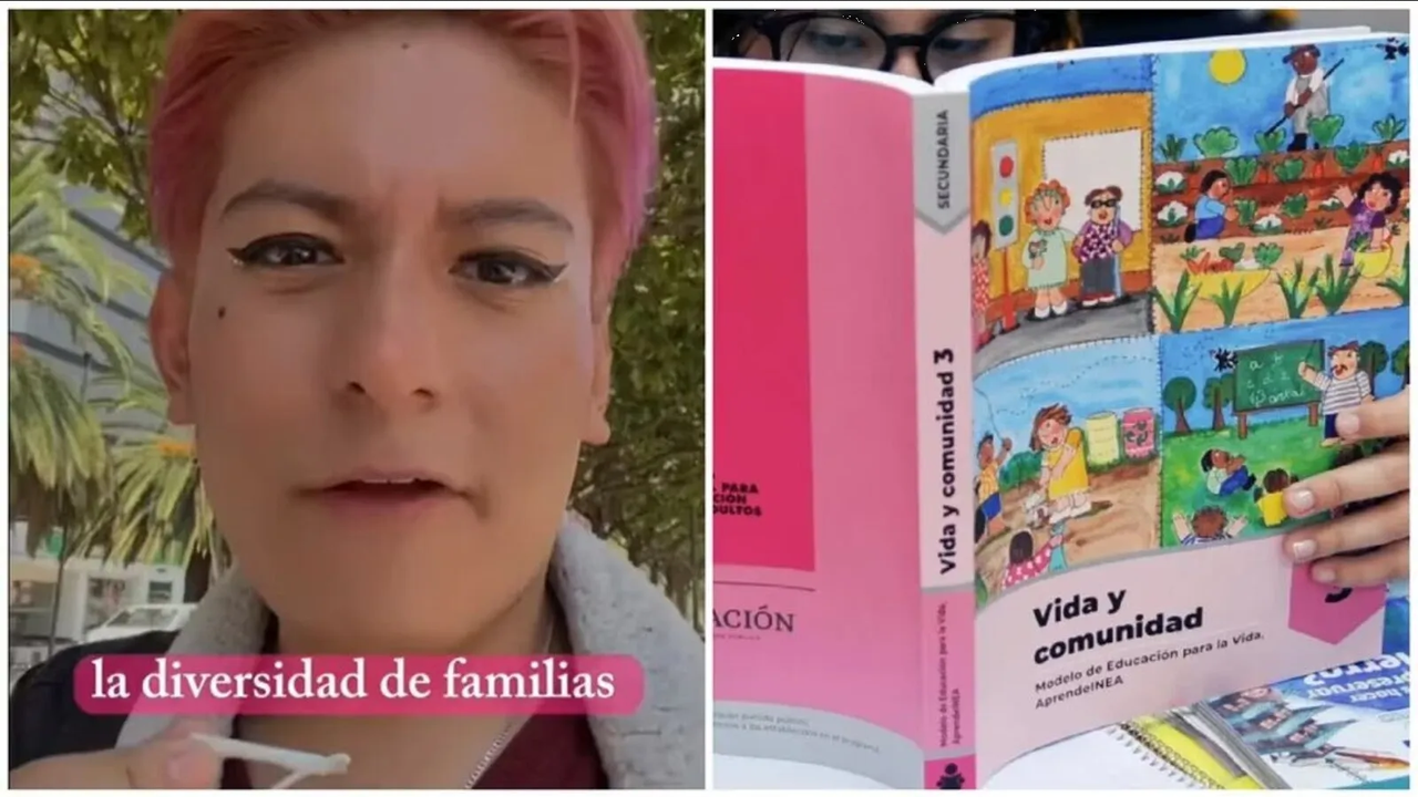 Tiktoker agradece a AMLO por ‘defender’ la diversidad LGBT+ en libros de texto