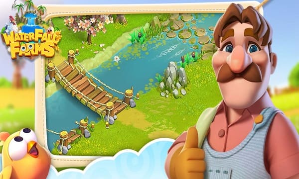 WaterFall Farm Game APK