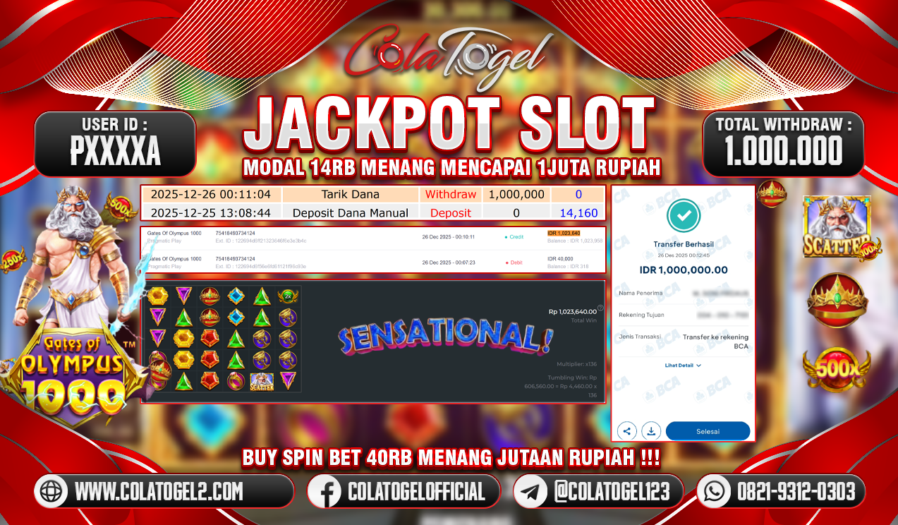 JACKPOT SLOT GACOR!!