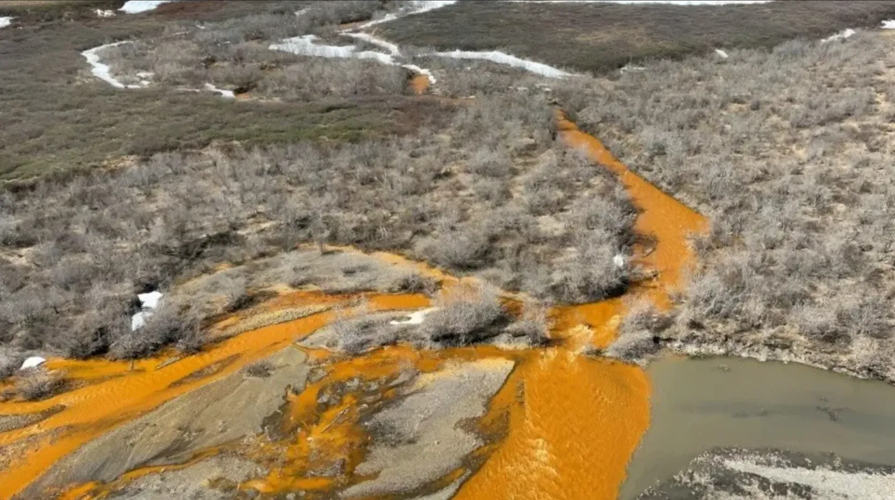 Ríos de Alaska se están convirtiendo cada vez más anaranjados y ácidos