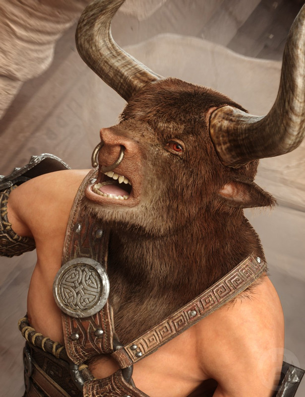 Classical Minotaur for Genesis 8.1 Male