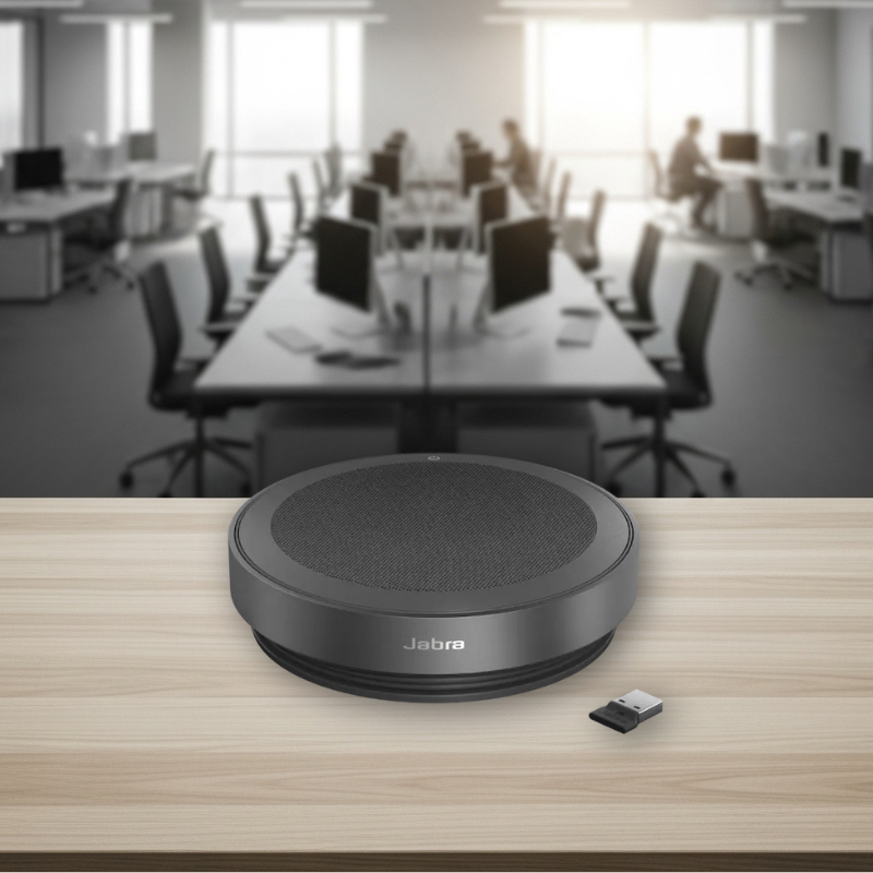 Jabra Speak2 75 em um ambiente de home office