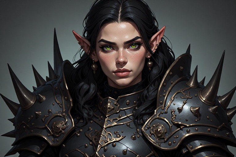Elegant-Dark-elf-wearing-grote-(4)