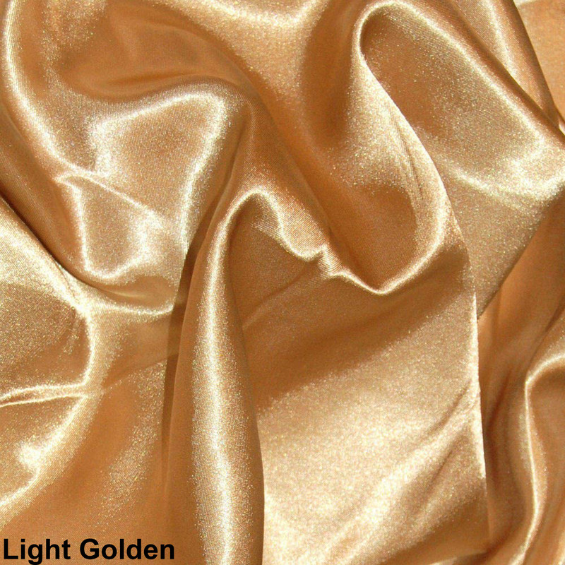 Satin Fabric Sewing Crafting Costume Clothing Dress Making Art &Craft Decorative - Picture 23 of 46