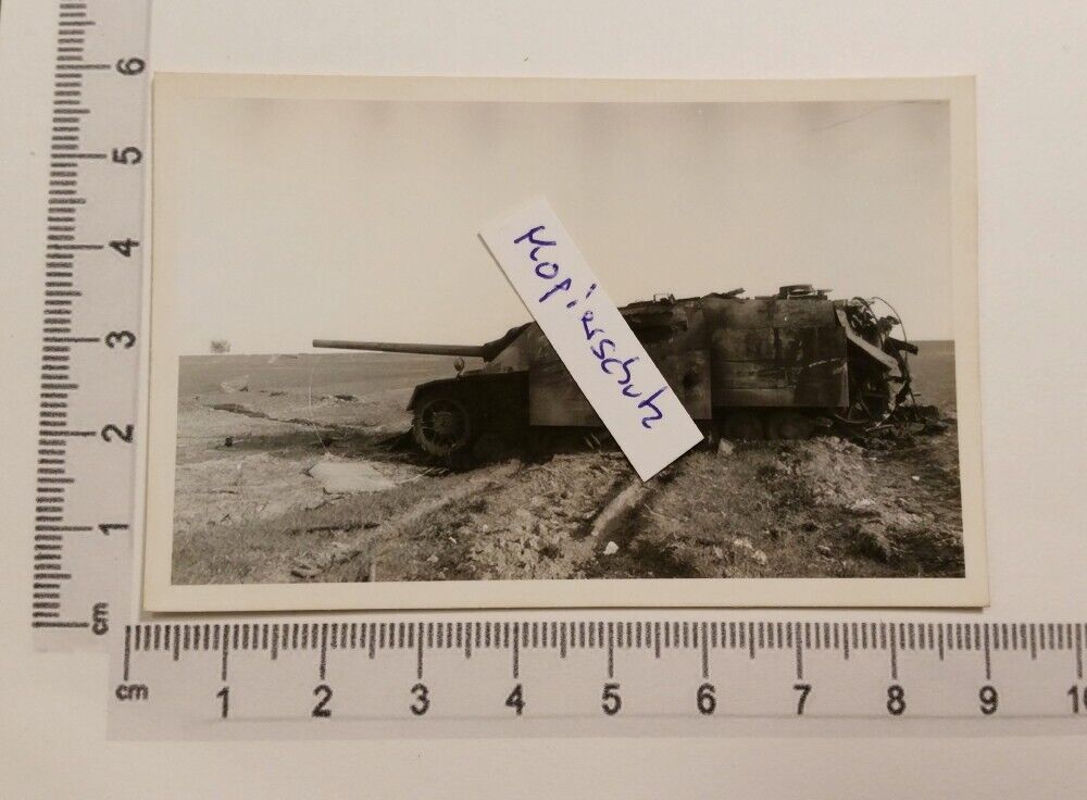 Panzer Jagdpanzer IV mit Seitenschürzen , PAK Treffer