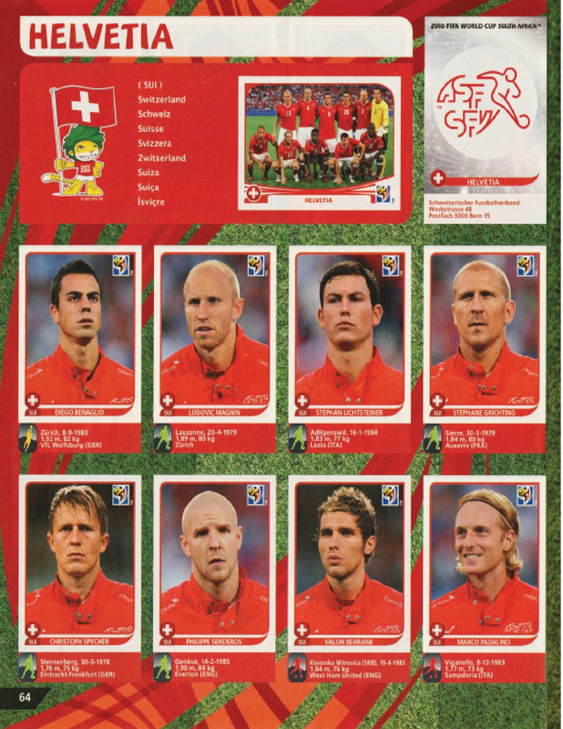 Album Panini Sudáfrica 2010-64