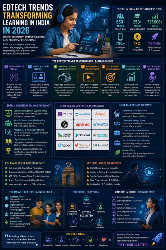 EdTech Trends Transforming Learning in India in 2026