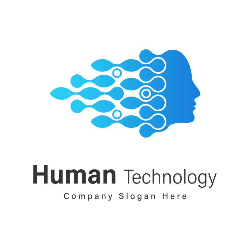 Human-technology-logo-vector-image-Png