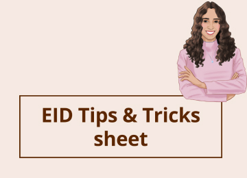 Eid Tips & Tricks Sheet