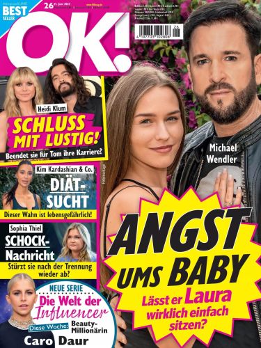Cover: Ok! Frauenmagazin No 26 vom 21  Juni 2023