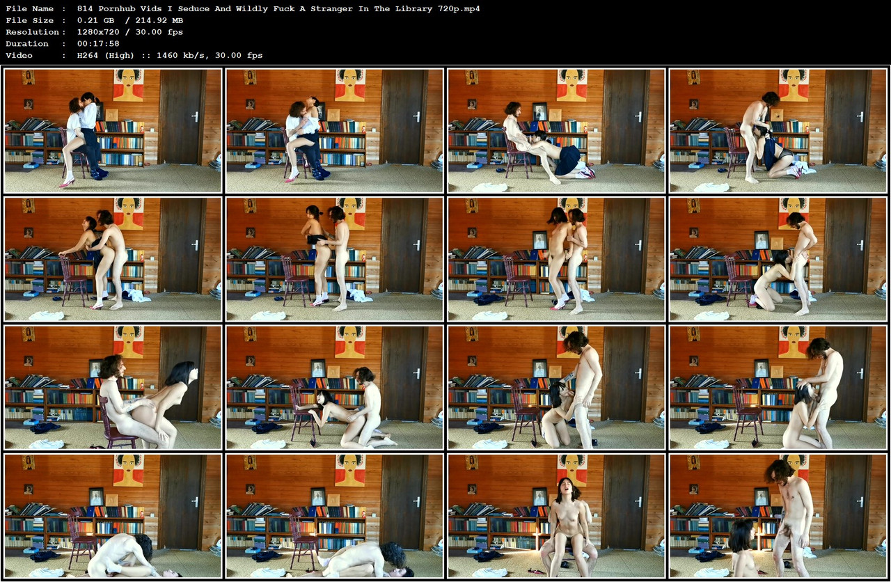 814 Pornhub Vids I Seduce And Wildly Fuck A Stranger In The Library 720p mp4
