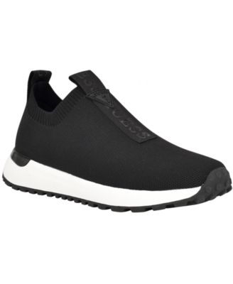GUESS Women’s Flavia Slip-On Knit Jogger Sneakers: One-Day Sale at Macy’s