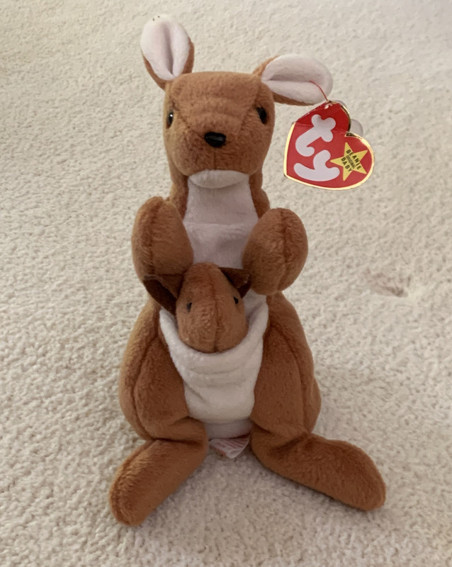 kangaroo beanie baby