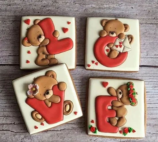 moldes cuadrados para galletas