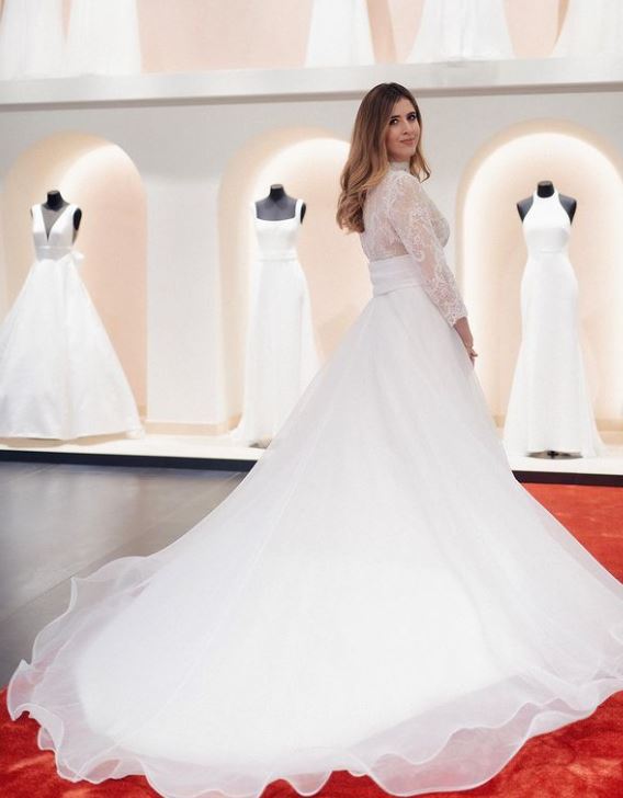 Francesca Ferragni sceglie l'abito da sposa