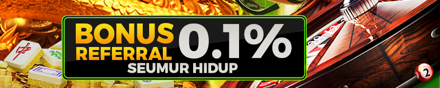REFFERAL SEUMUR HIDUP UP TO 1%