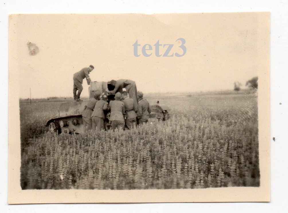Polen Ryczywół zerst. poln. Panzer Tank SDkfz Ka