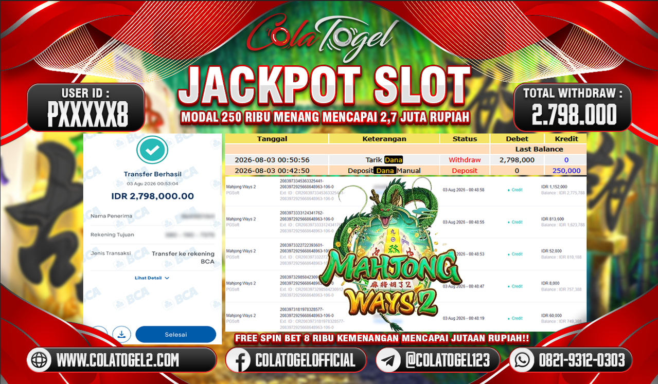JACKPOT SLOT GACOR!!