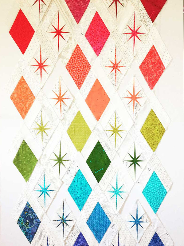The Atomic Starburst Quilt Pattern by Violet Craft 757450356514 - Quilt in  a Day / Quilt Patterns