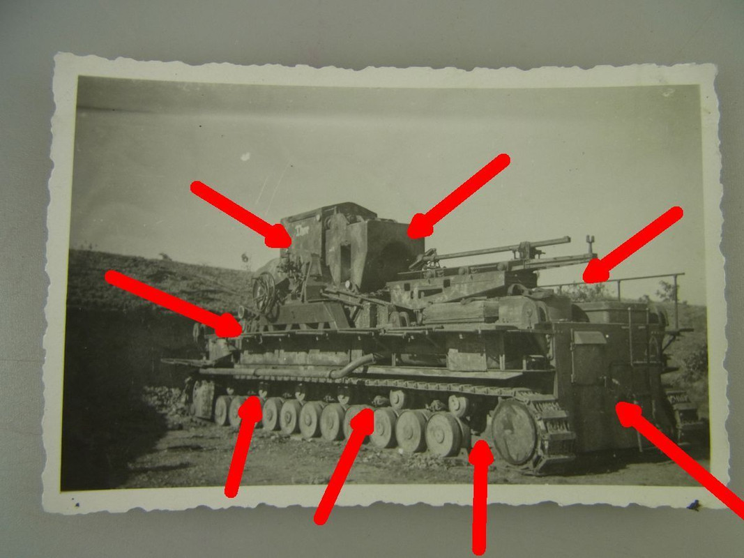 60cm Mörser Karl Gerät 040 THOR Stellung Sewasto