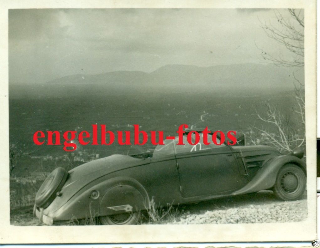 CABRIO - WAPPEN - SUPER-RARITÄT - LW - STANDER