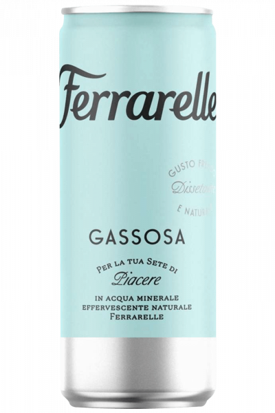 Gazzosa Ferrarelle lattina 25 cl