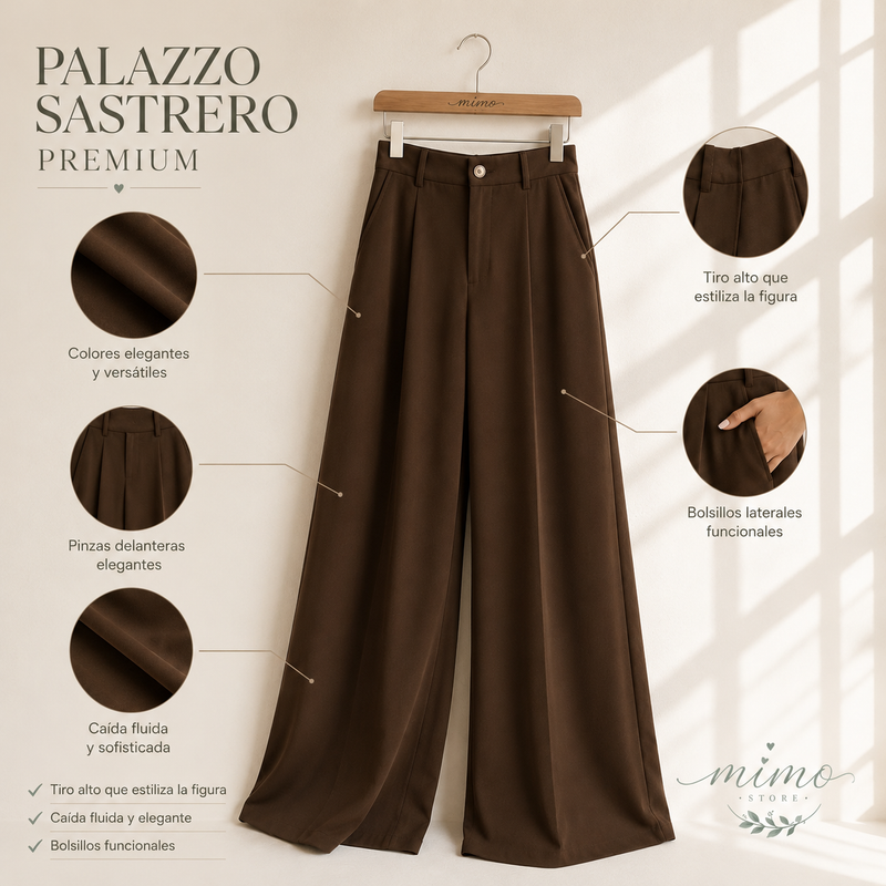 Combo Blazer Palazzo MIMO look completo