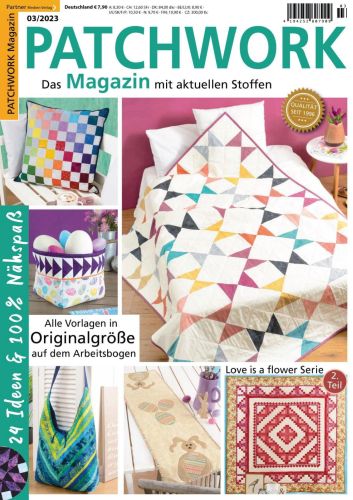 Cover: Patchwork Magazin No 03 2023