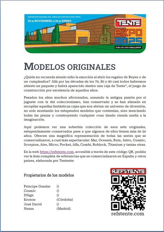 16 Modelos originales