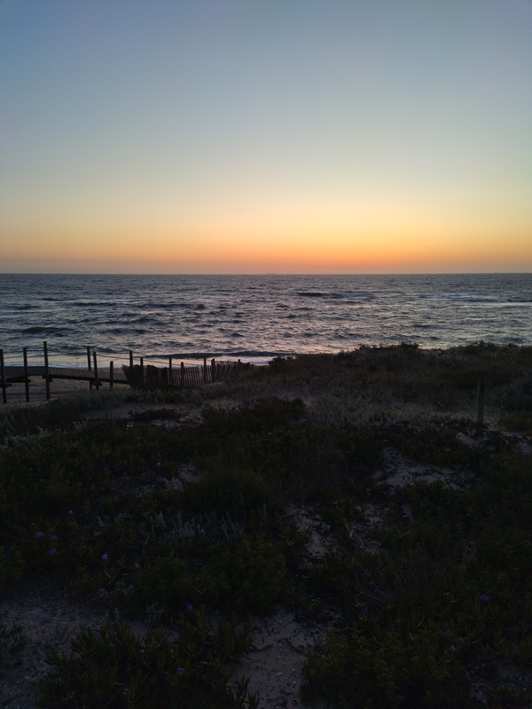After the sunset!