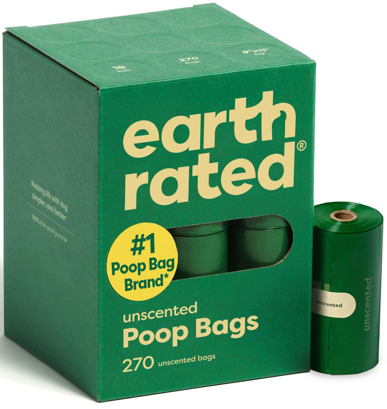 Earth Rated Dog Poop Bags Unscented 120