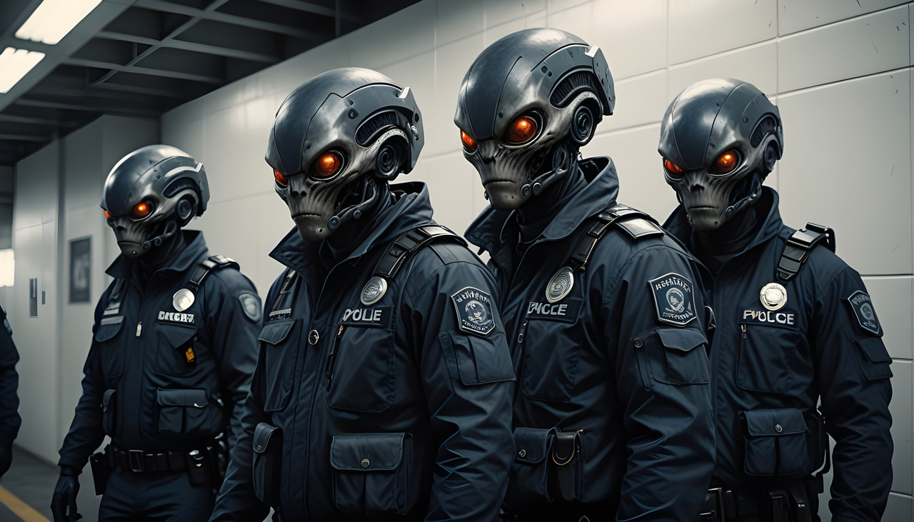 The Alien Met Dept