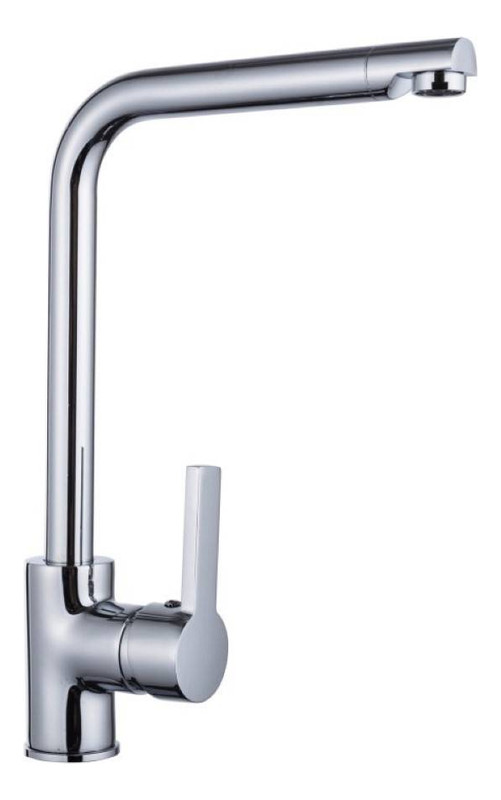 Grifería De Cocina Ultragrif City Ugq203C02 Monocomando Cuadrada